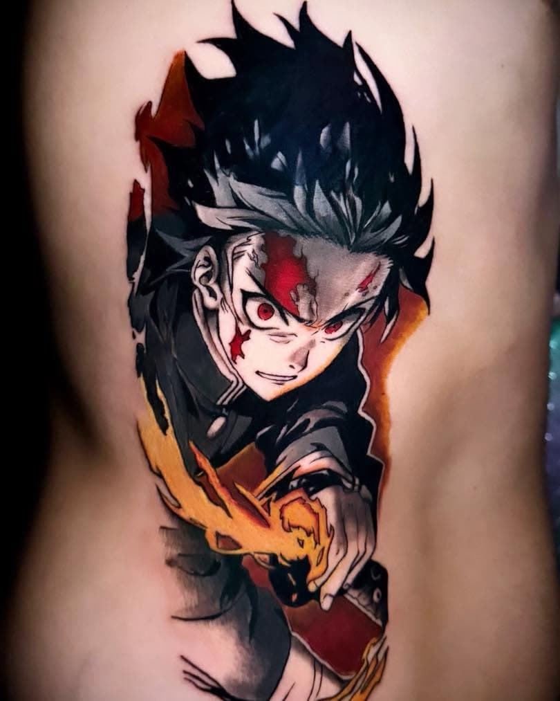 ATS Ft Drum Anime Tattoo JORICO_TATTOO