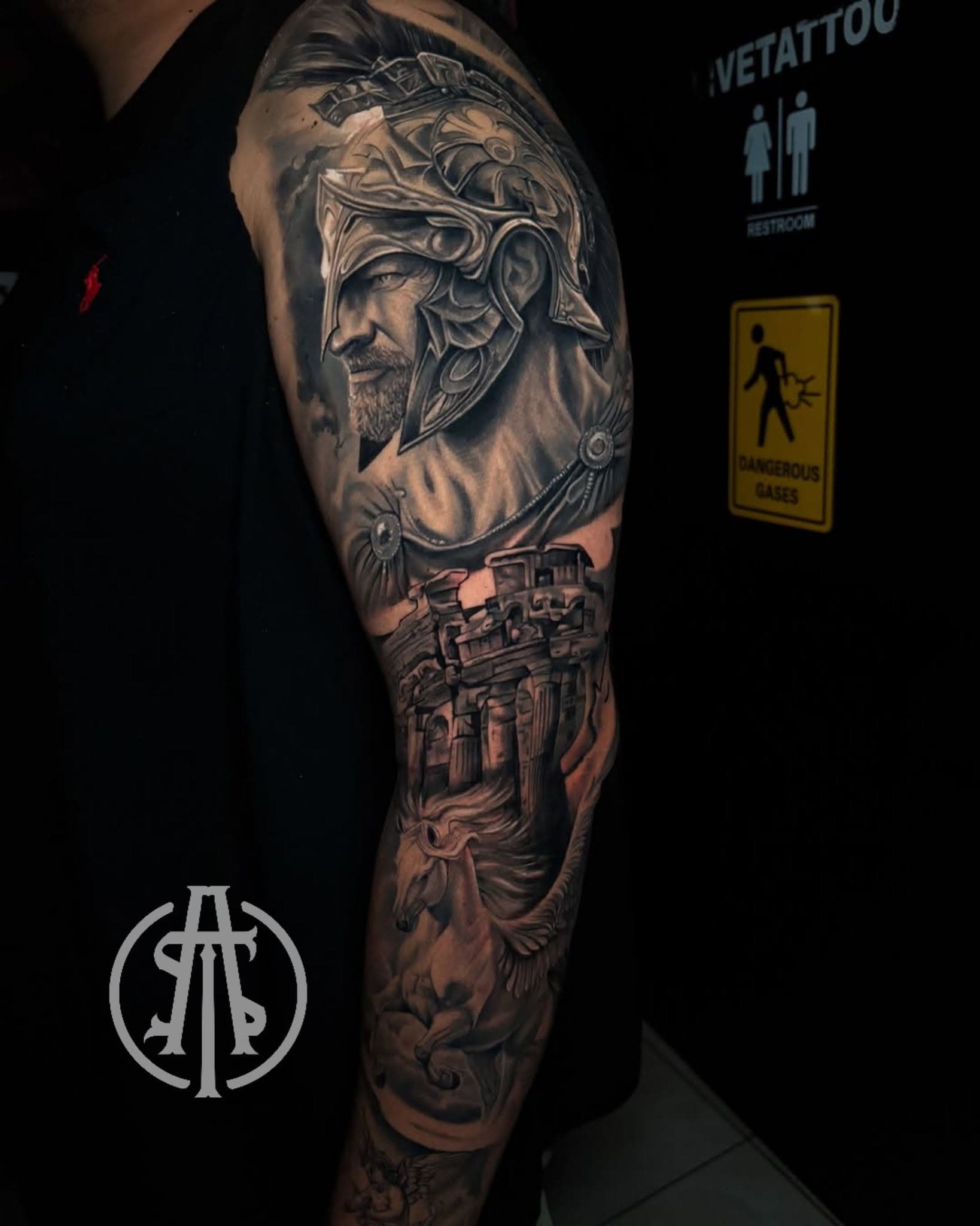 ats ft bliss sleeve tattoo
