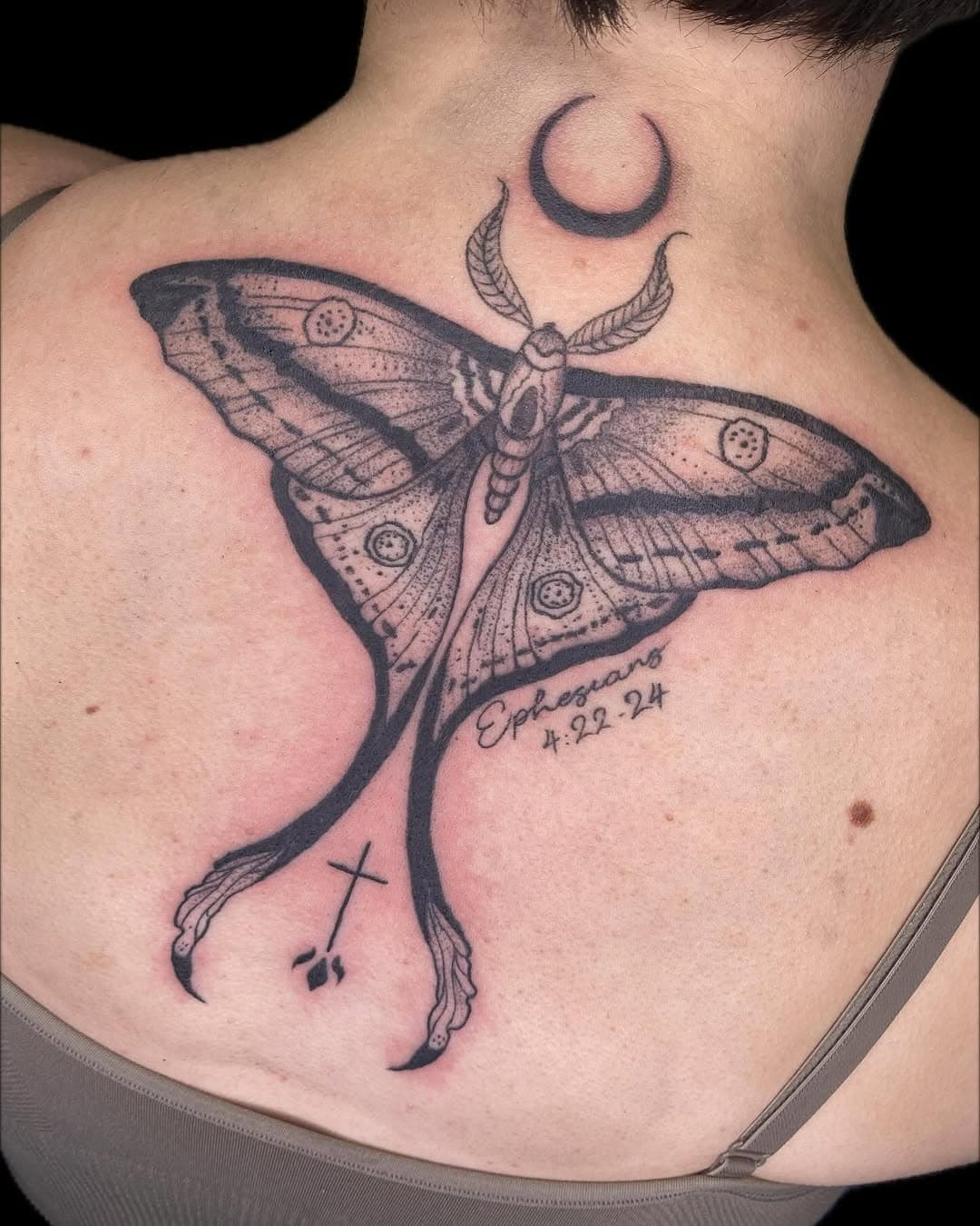 Black and Grey tattoo by V