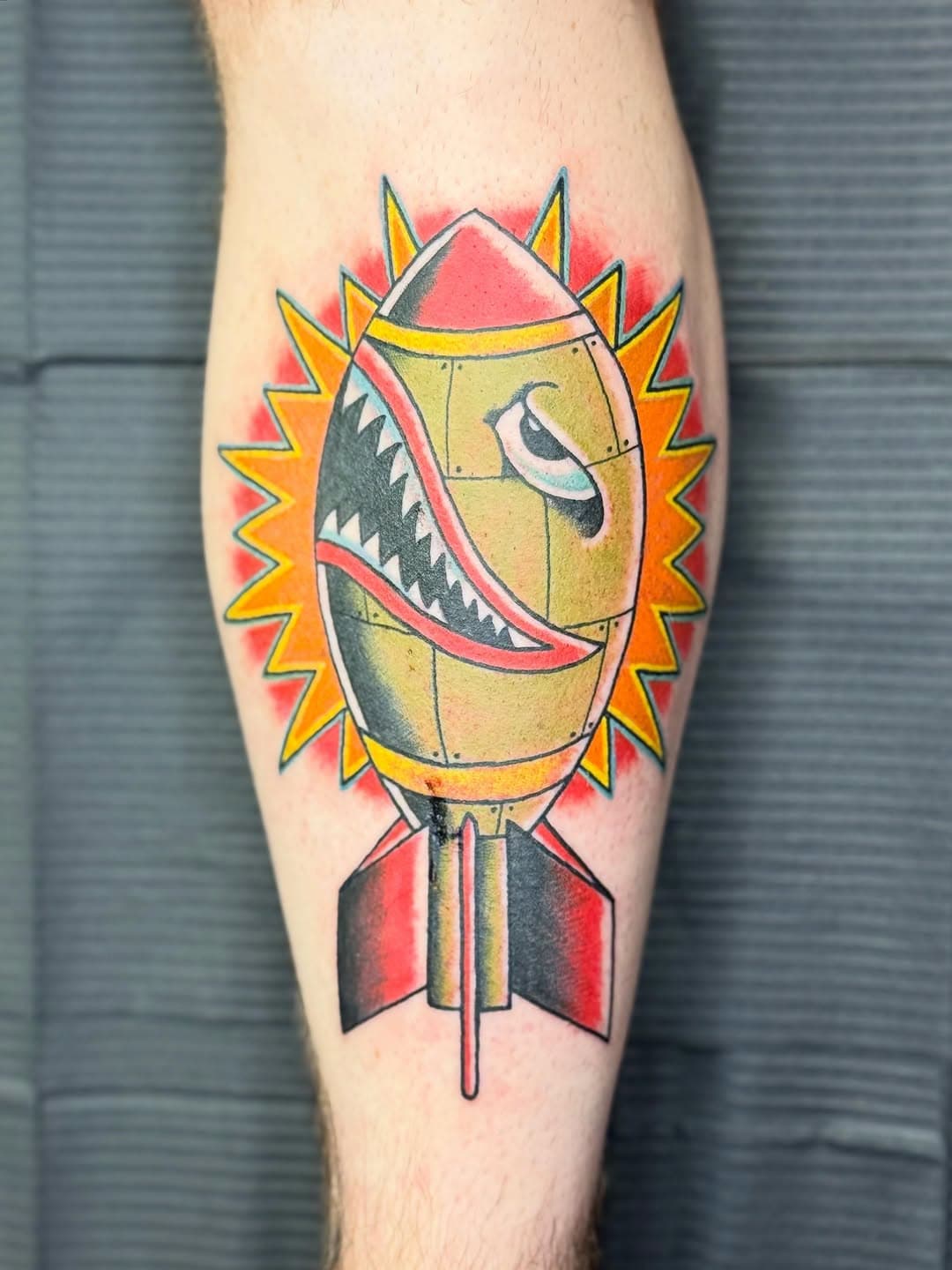 American Traditional tattoo by Jerry