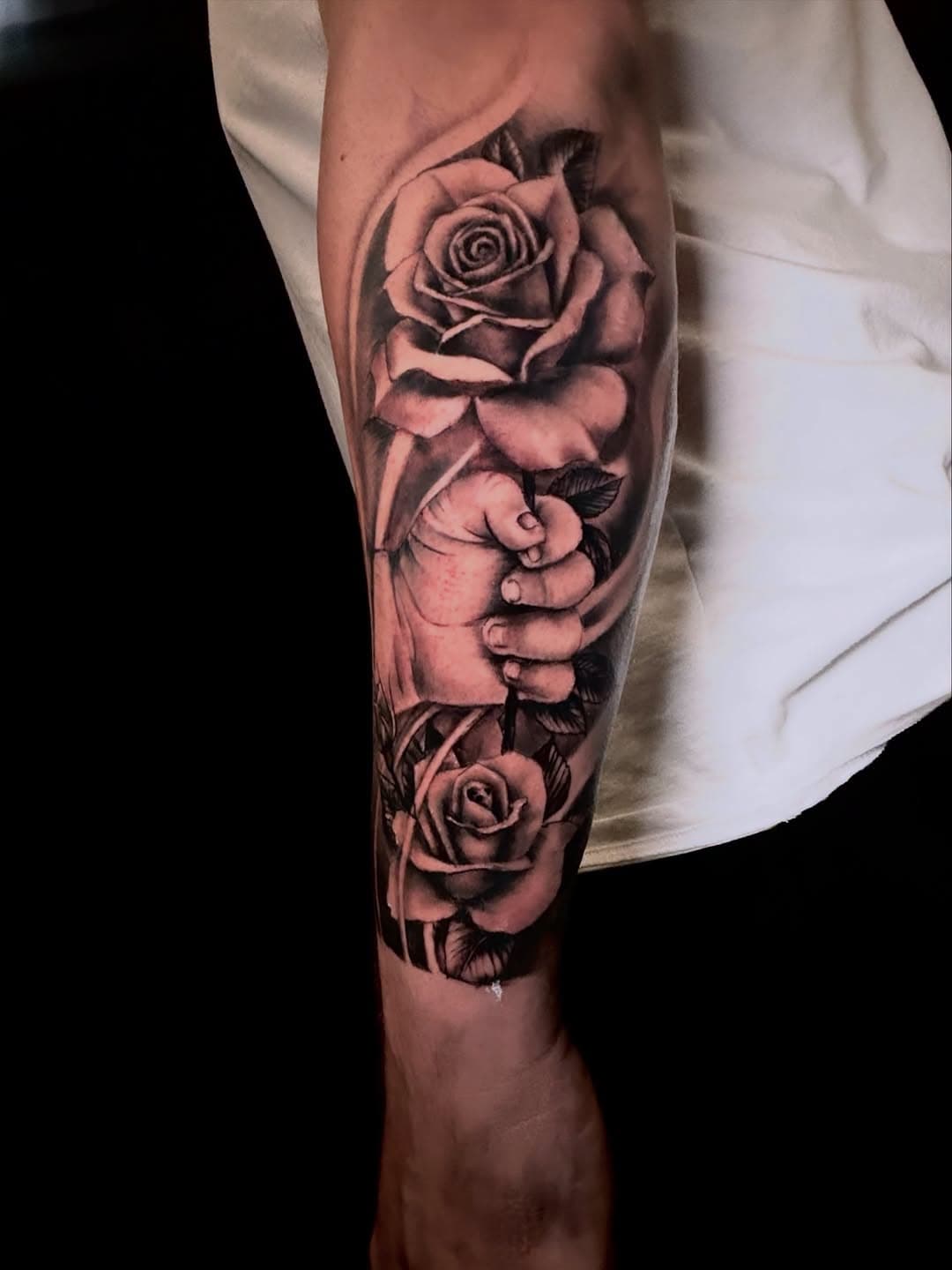 black and grey tattoo camp lejeune nc 