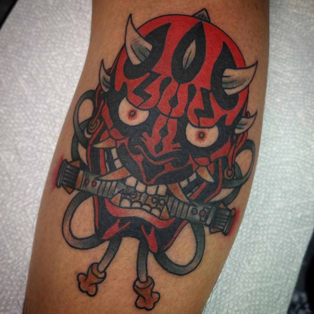 American Traditional tattoo by Chris T