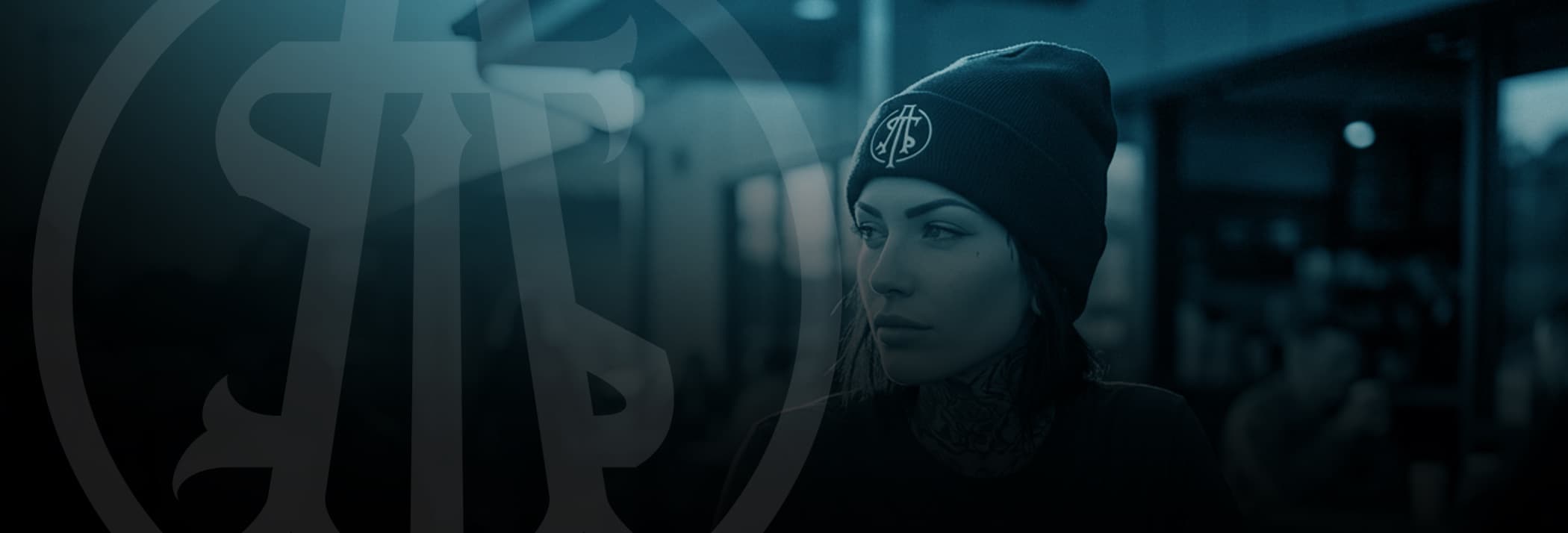 ATS Icon Cuffless Beanie — lifestyle
