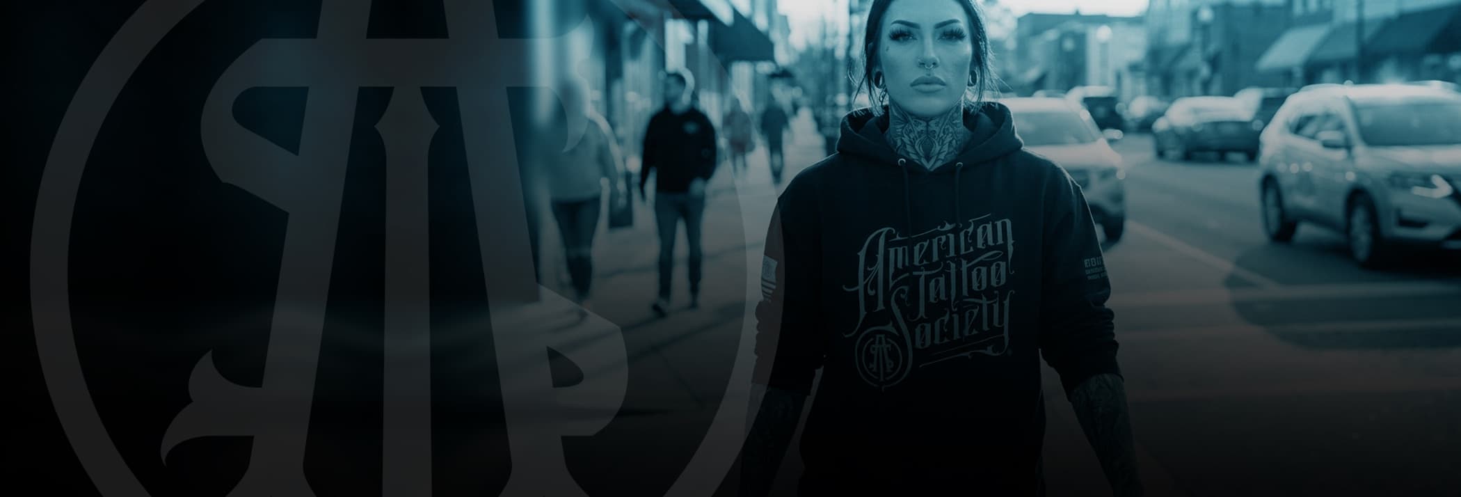American Tattoo Society hoodie — street style
