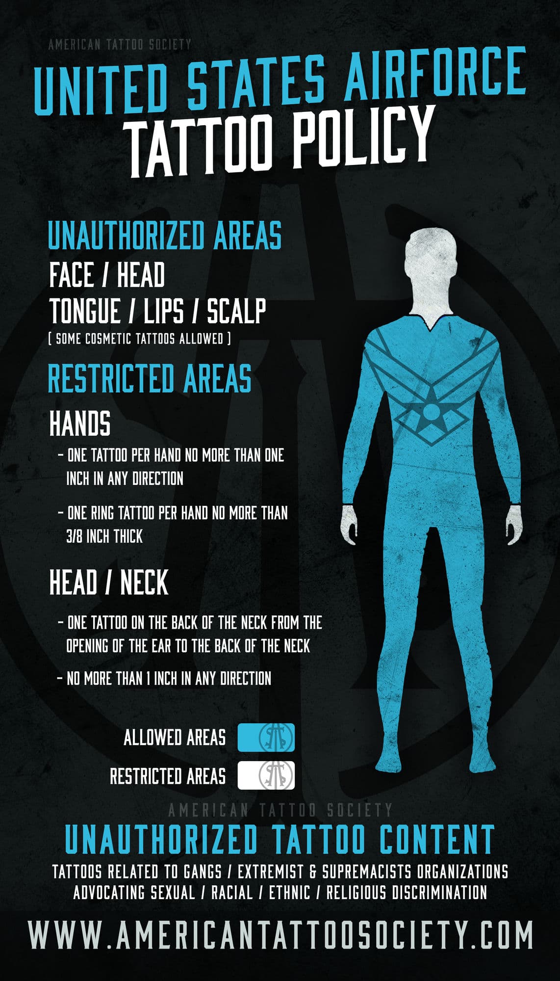 United States Air Force tattoo policy — American Tattoo Society