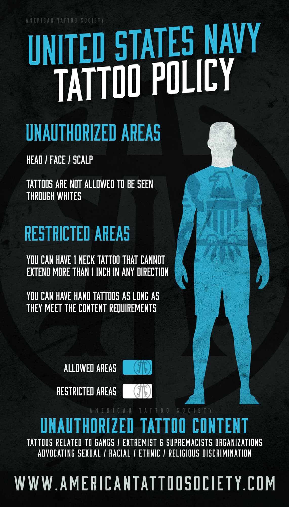 United States Navy tattoo policy — American Tattoo Society