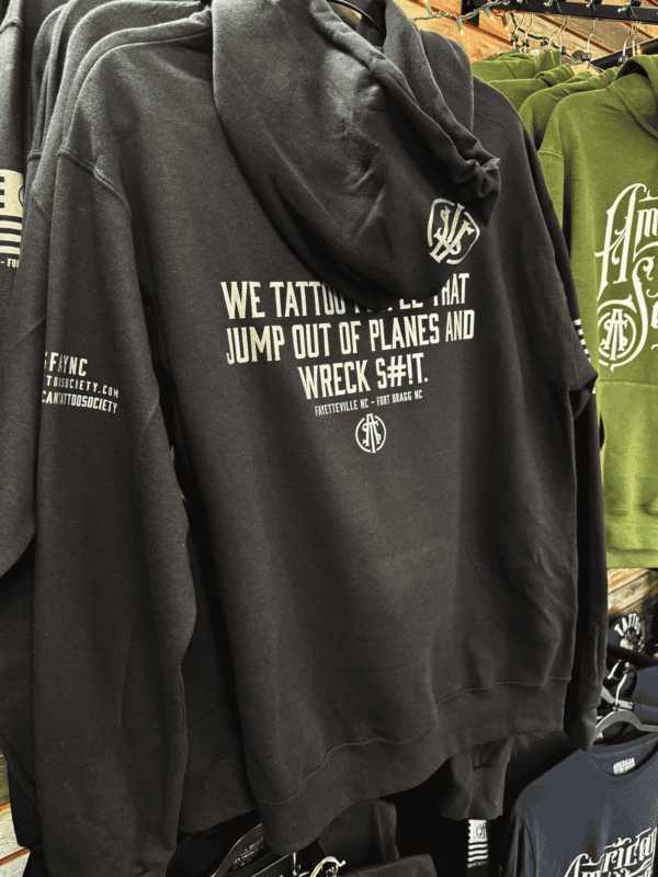 ATS Full Logo W/ Location Slogan Unisex Hoodie - Image 7