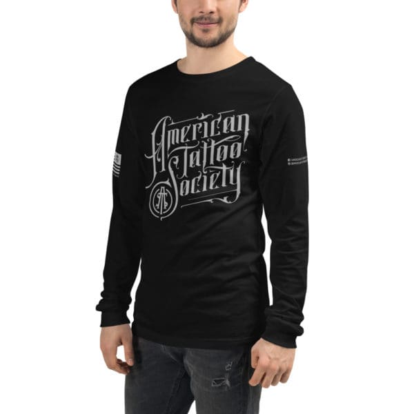 ATS Full Logo Location Long Sleeve T-Shirt Unisex - Image 4
