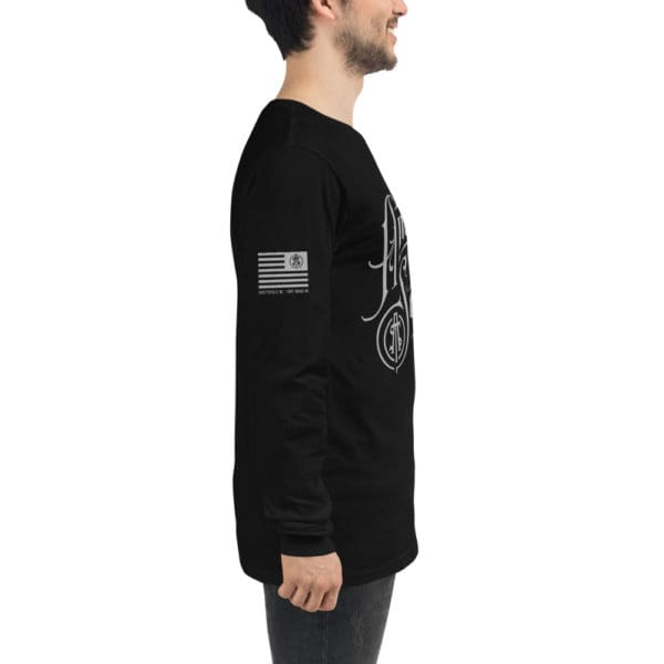 ATS Full Logo Location Long Sleeve T-Shirt Unisex - Image 3