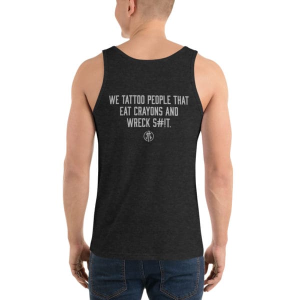 ATS Full Logo Location Slogan - Unisex Tank Top - Image 5