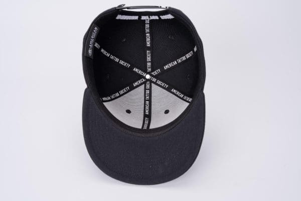 ATS Icon Distressed Black Mesh Snapback Trucker Cap - Image 16