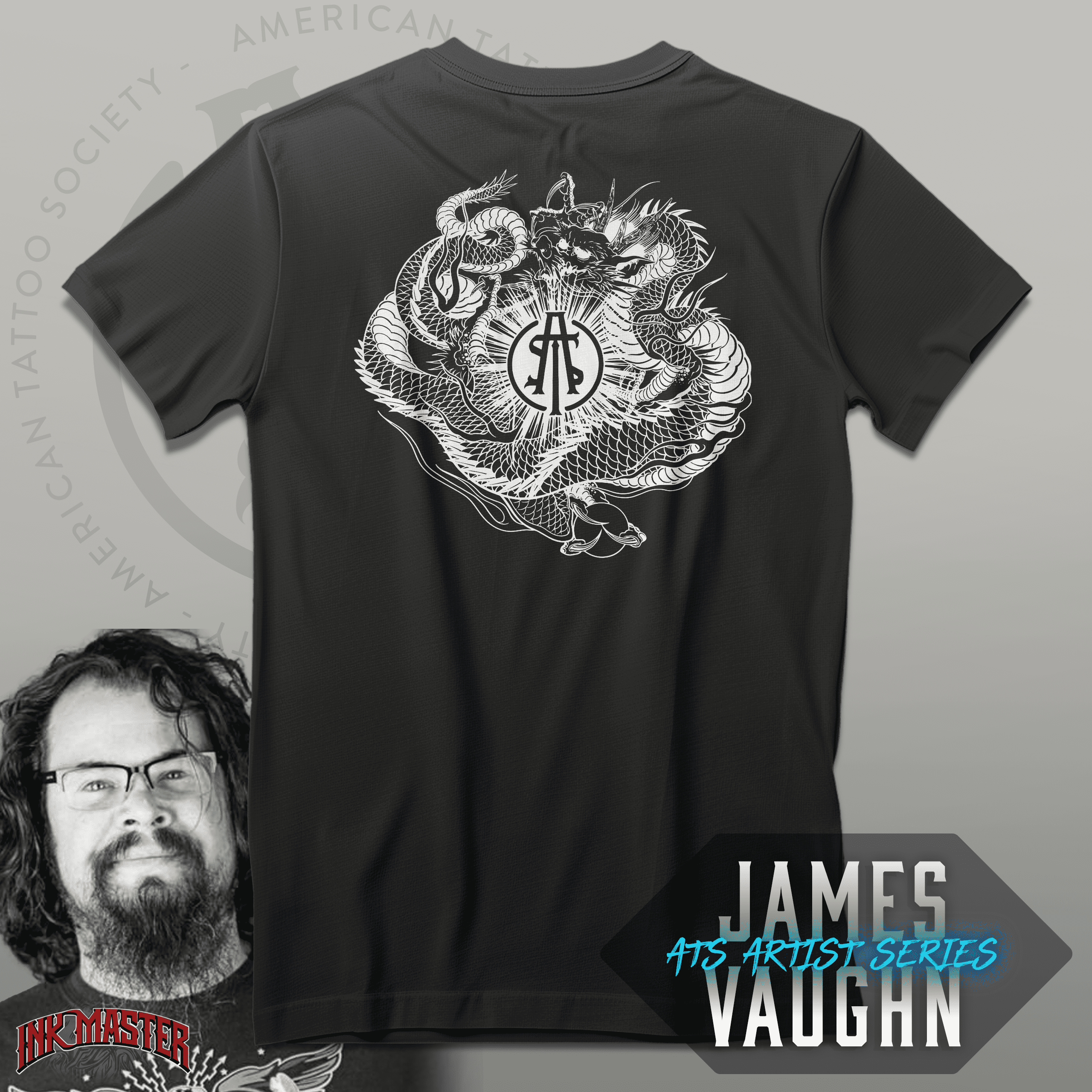 Mr. James Vaughn - ATS Artist Series Short Sleeve Unisex T-Shirt - Image 2