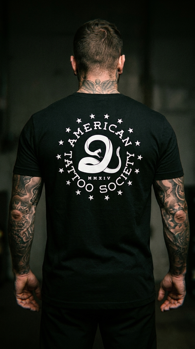 Don’t Tread on American Tattoo Society Sleeve Unisex T-Shirt - Image 5